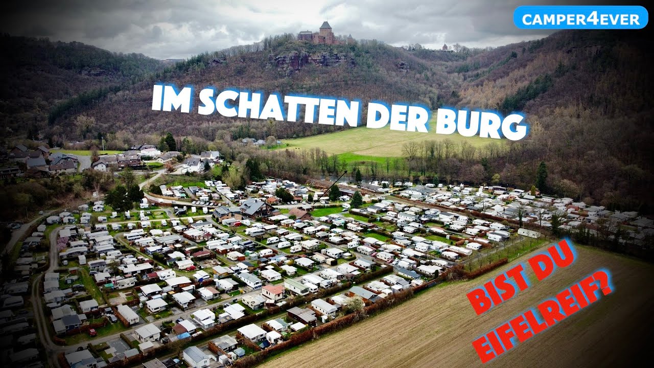 Campingplatz Hetzingen: idyllischer Platz, Bahnübergang und einige weitere Besonderheiten