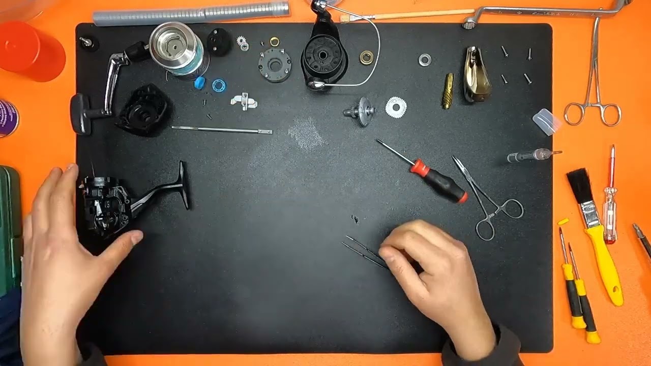 Shimano Alivio 6000 FA Olta Makinası Bakımı ve Rulman Modifiyesi