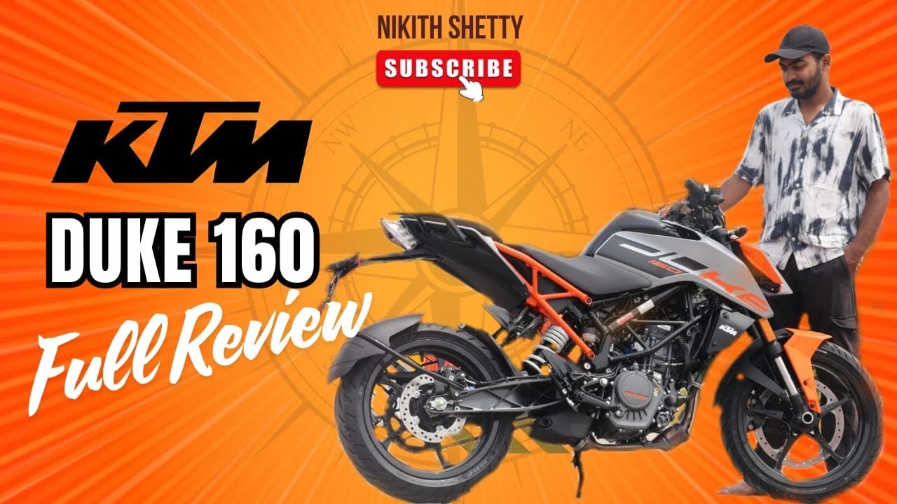 KTM Duke 160 Full Review Telugu || Brand New KTM 160 review || Nikith Shetty