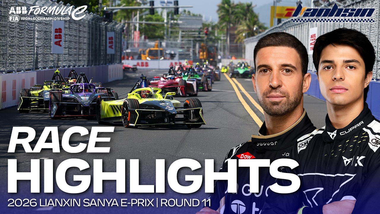 Race Highlights | 2026 Lianxin Sanya E-Prix | Round 11 | Formula Ev2