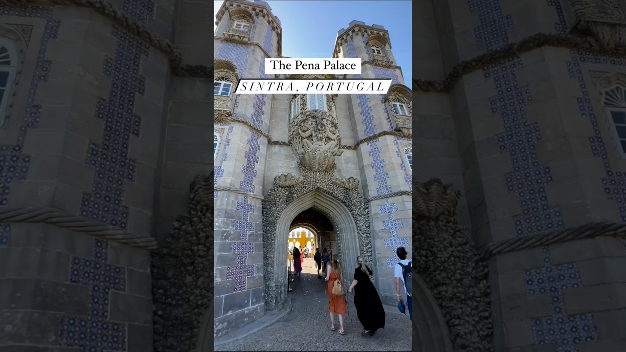 Pena Palace in Sintra, Portugal 