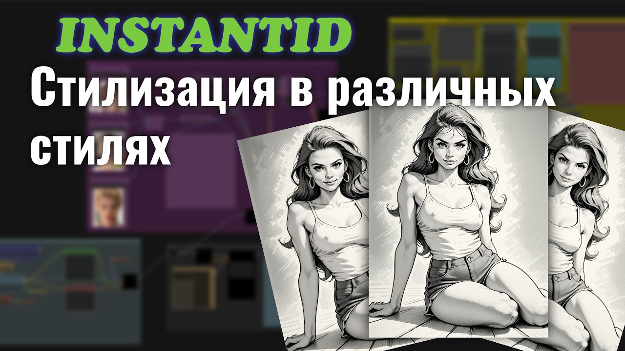InstantID. Создание персонажа со своим лицом