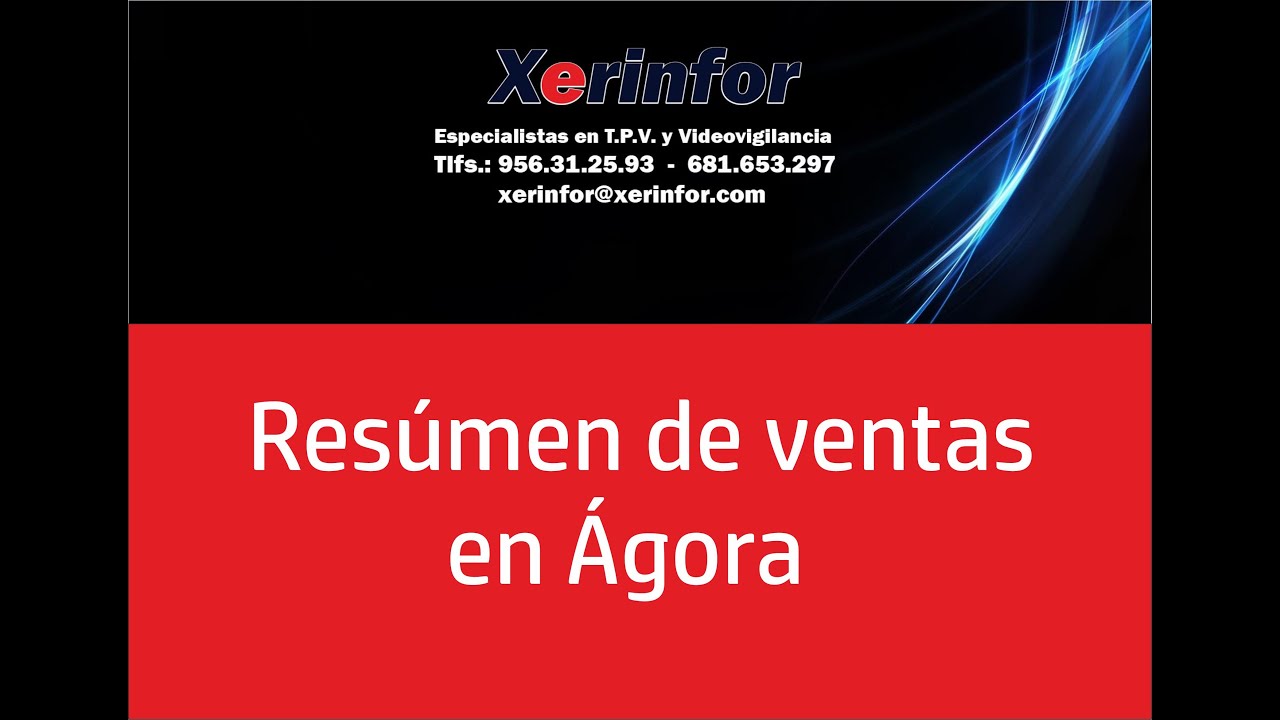 Resumen Ventas Agora