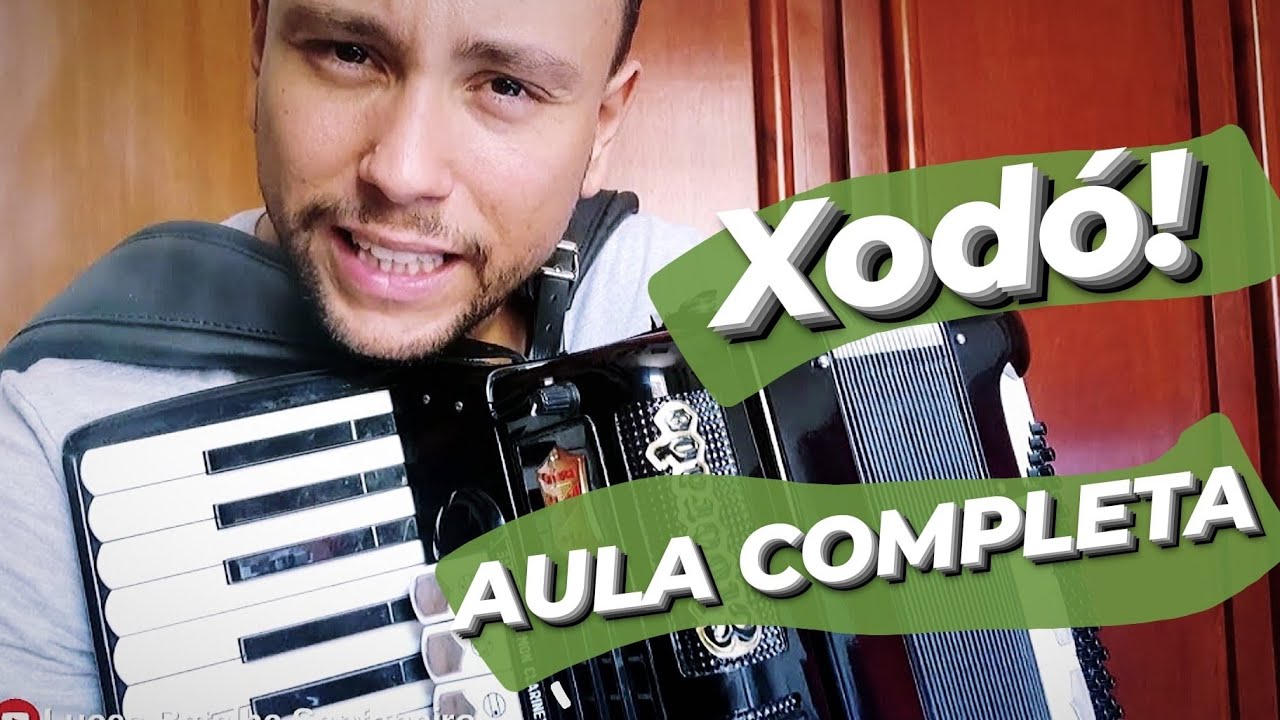 Como tocar XODÓ (FÁCIL) - Aula Sanfona Solo - Dominguinhos
