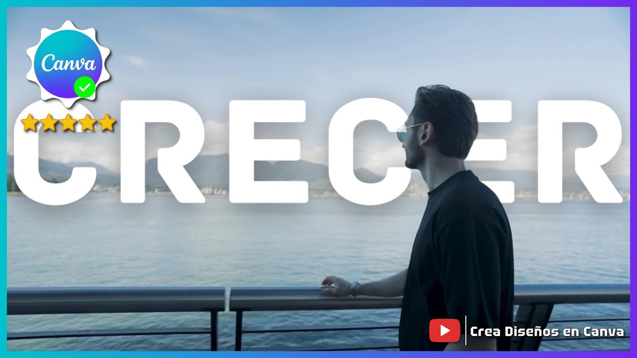 🚀 Cómo PONER TEXTO DETRÁS de Persona u Objeto en VIDEO con Canva | Tutorial Rápido