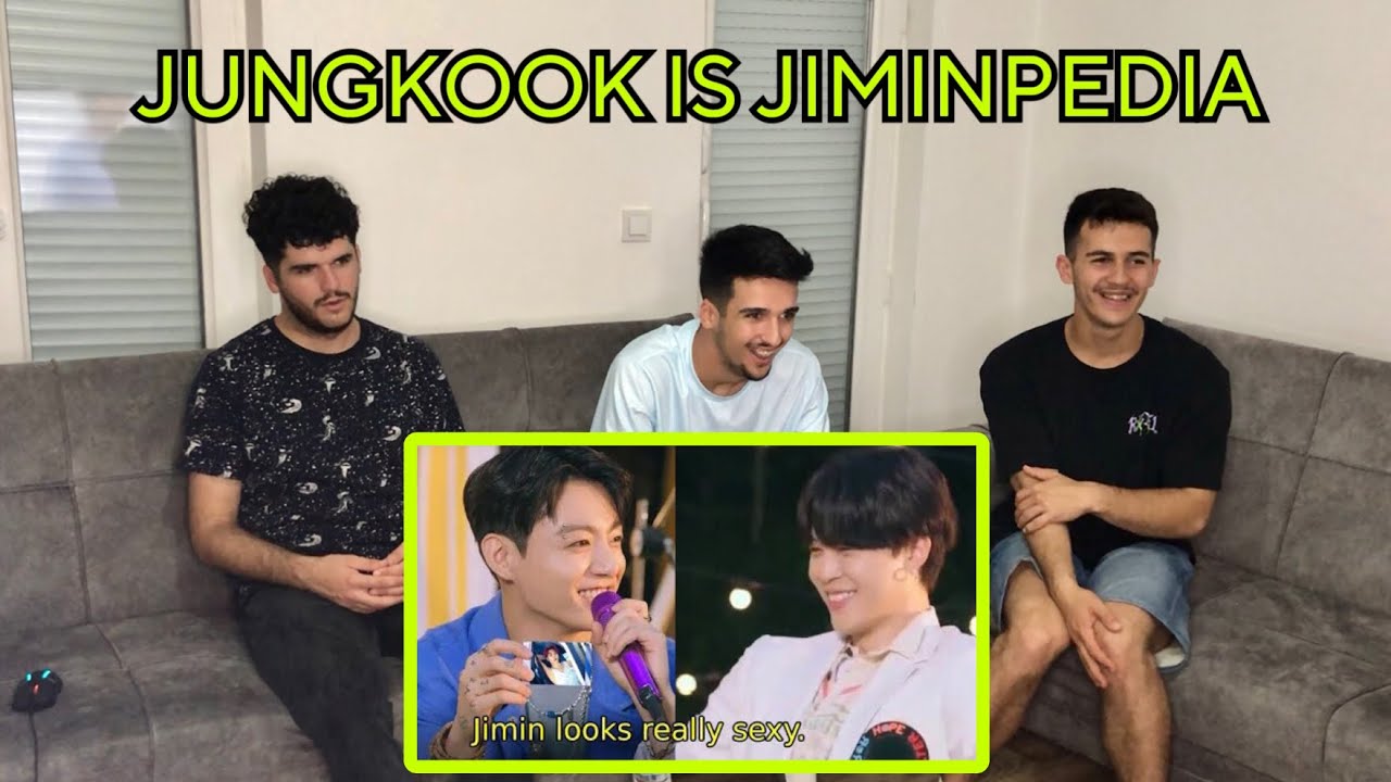 FNF Reacting to JUNGKOOK IS JIMINPEDIA｜BTS REACTION