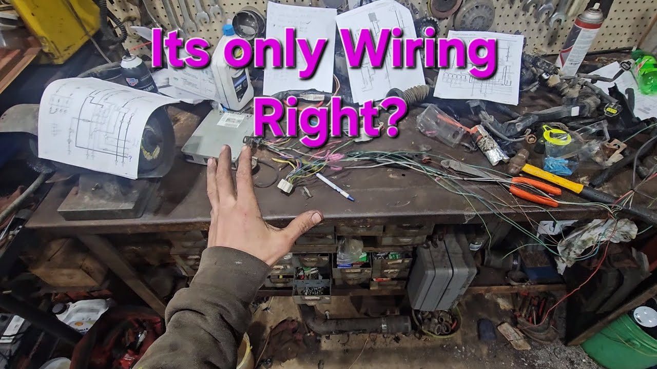 wiring my toyota 3.4 swap part 5
