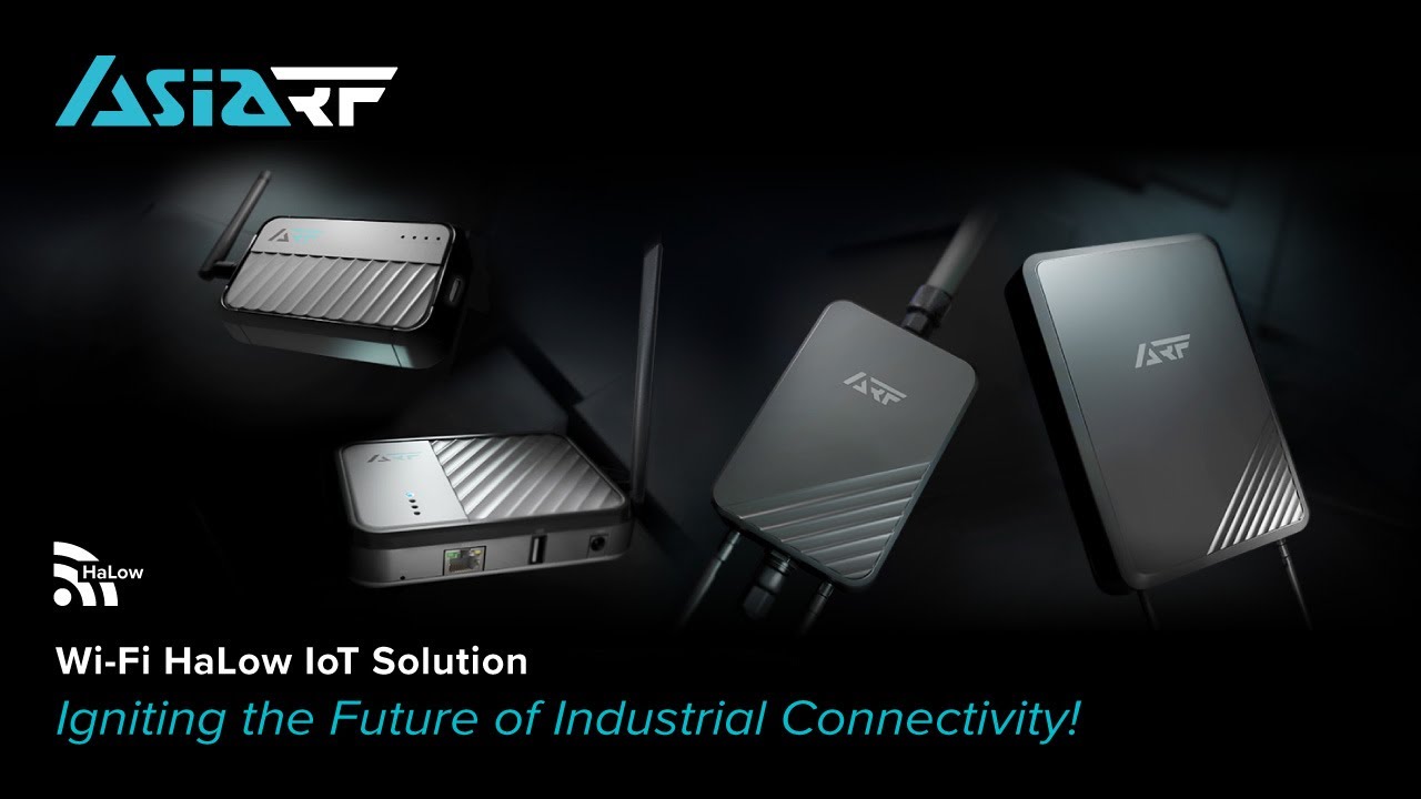 AsiaRF Wi-Fi HaLow serial Launch Video