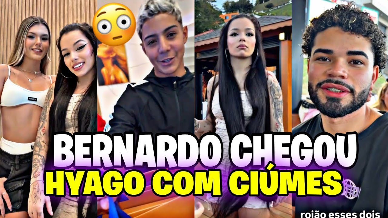 HYAGO Ficou Com Ciúmes Quando Bernardo Chegou😱 Kamylinha Com Nova Amiga 👀