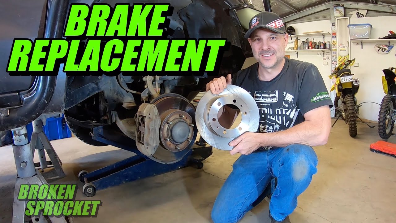 How To Replace Brake Pads and Rotors Hilux 4x4(SAVE TIME AND MONEY)