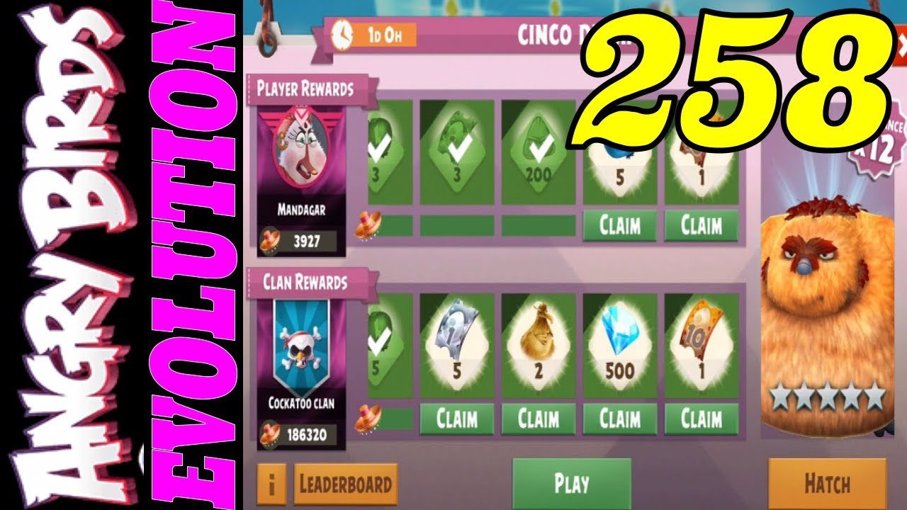 Angry Birds Evolution - Event Completed Maximum Reward - Gameplay #258