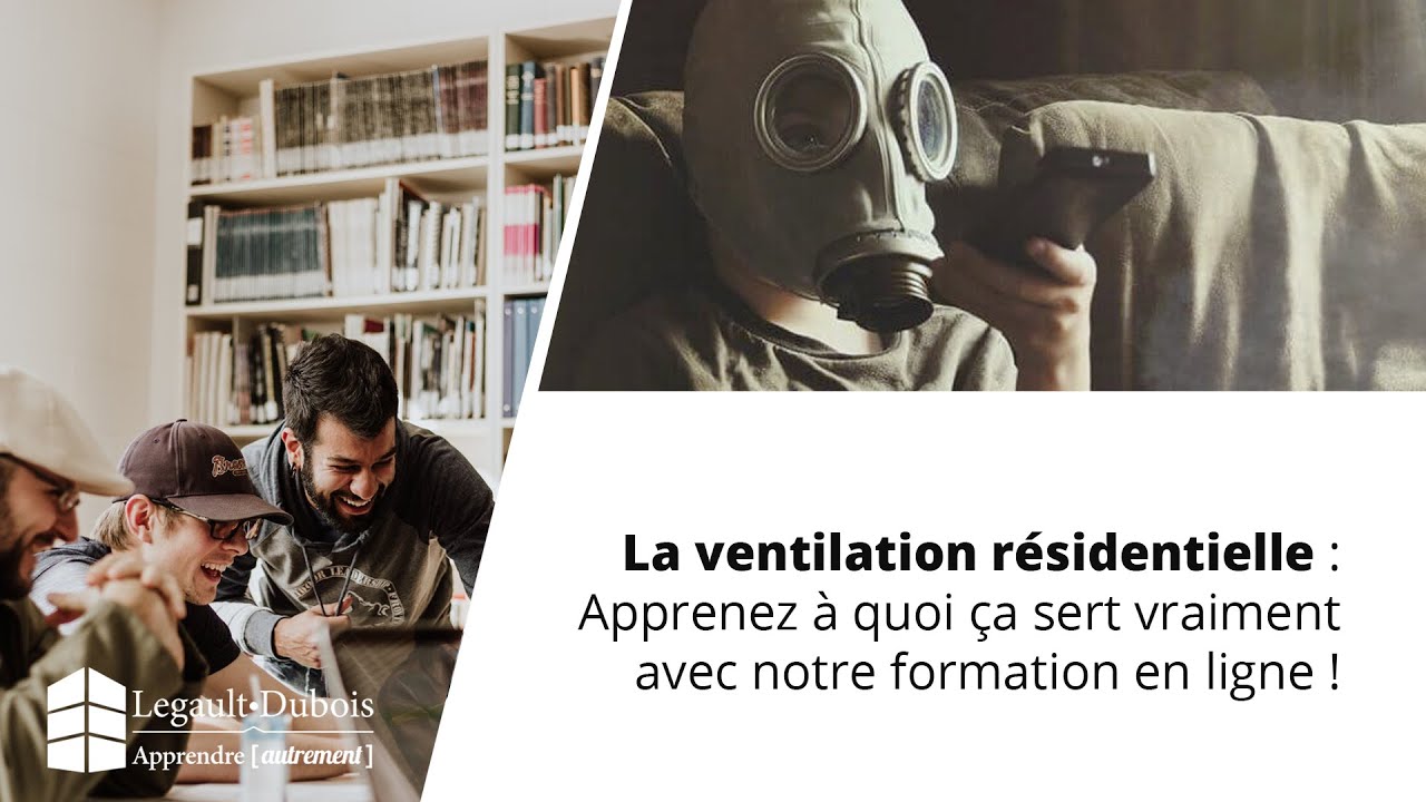 FORMATION EN LIGNE LA VENTILATION R&Eacute;SIDENTIELLE