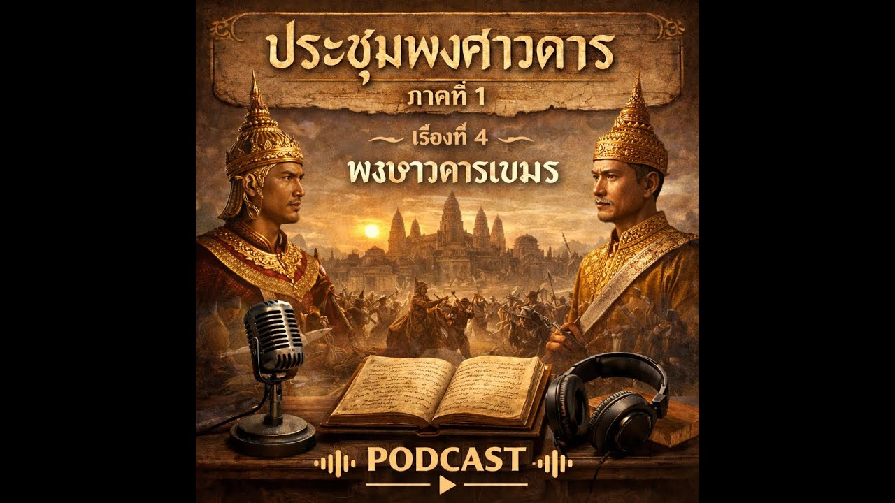 สรุปเนื้อหา ประชุมพงศาวดาร ภาคที่ 1 เรื่องที่ 4 พงษาวดารเขมร
