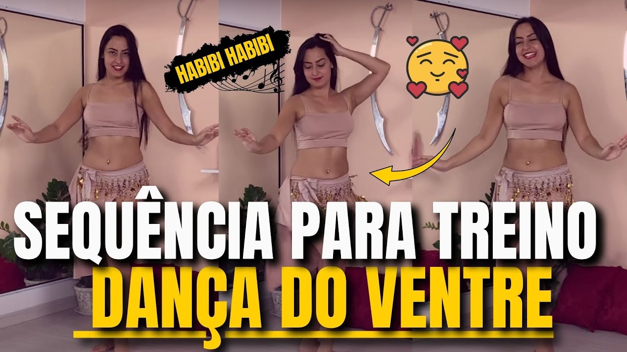 COREOGRAFIA DE DANÇA DO VENTRE SIMPLES - INICIANTES - Nour El Ein PATRÍCIA CAVALCANTE [OFICIAL]