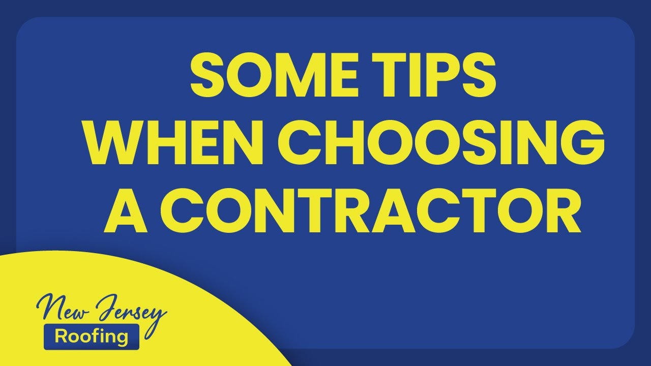 ROOFING TIPS: When Choosing Contractor | New Jersey Roofing Company