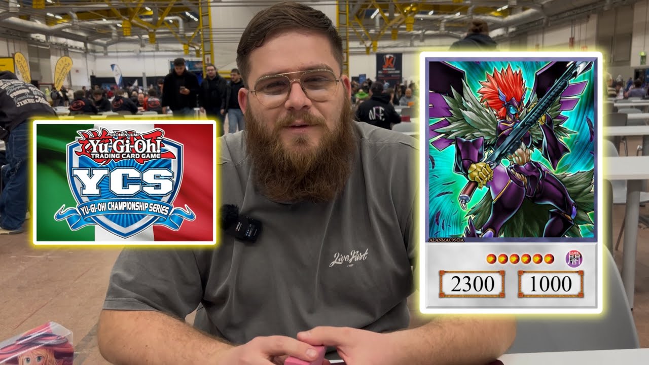 Профиль колоды Blackwings, занявший 1-е место, — турнир YCS Bologna 2025 Edison — Патрик Хайдари