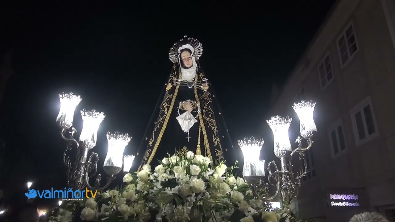 VALMIÑORTV - Procesión de la Soledad en Baiona