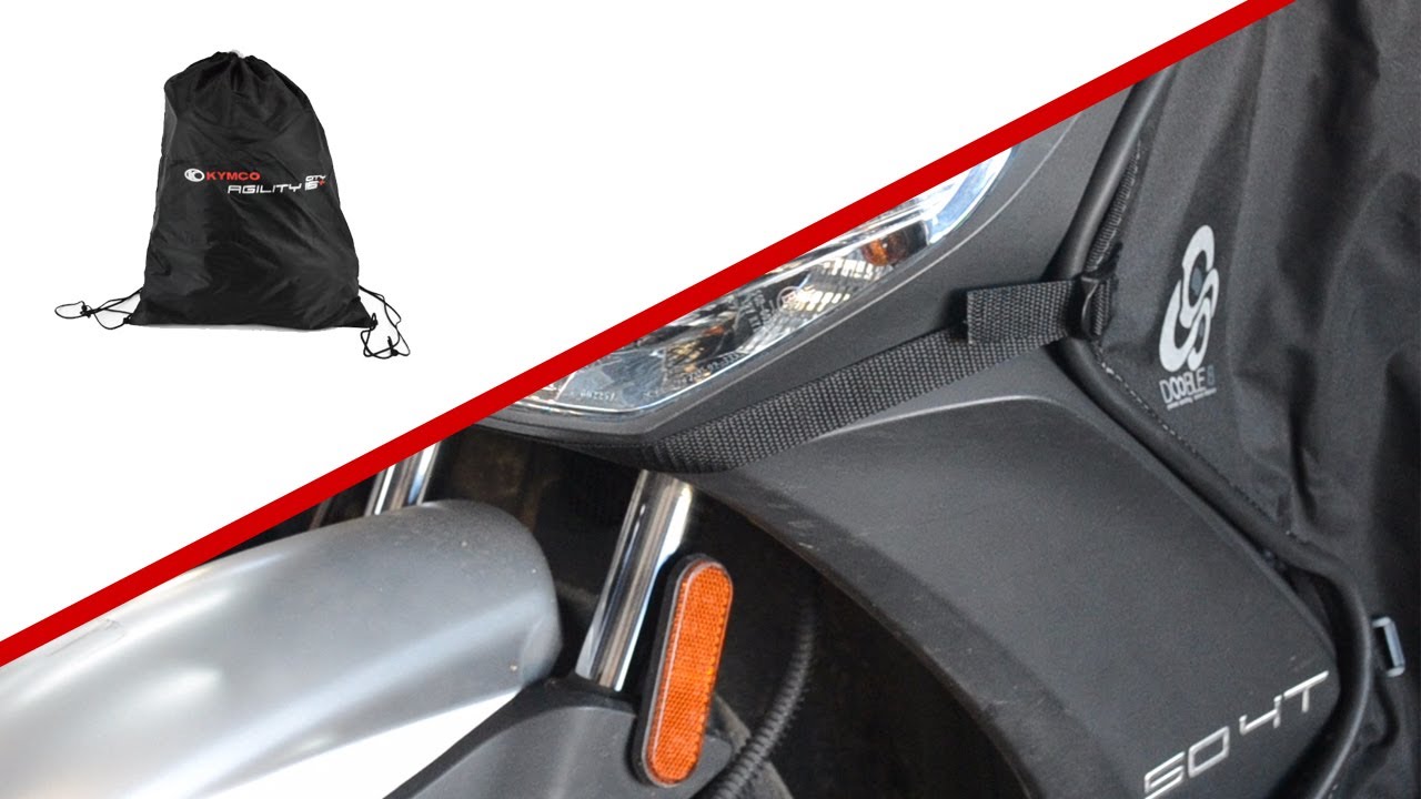 Beenkleed monteren | Kymco Agility 16+