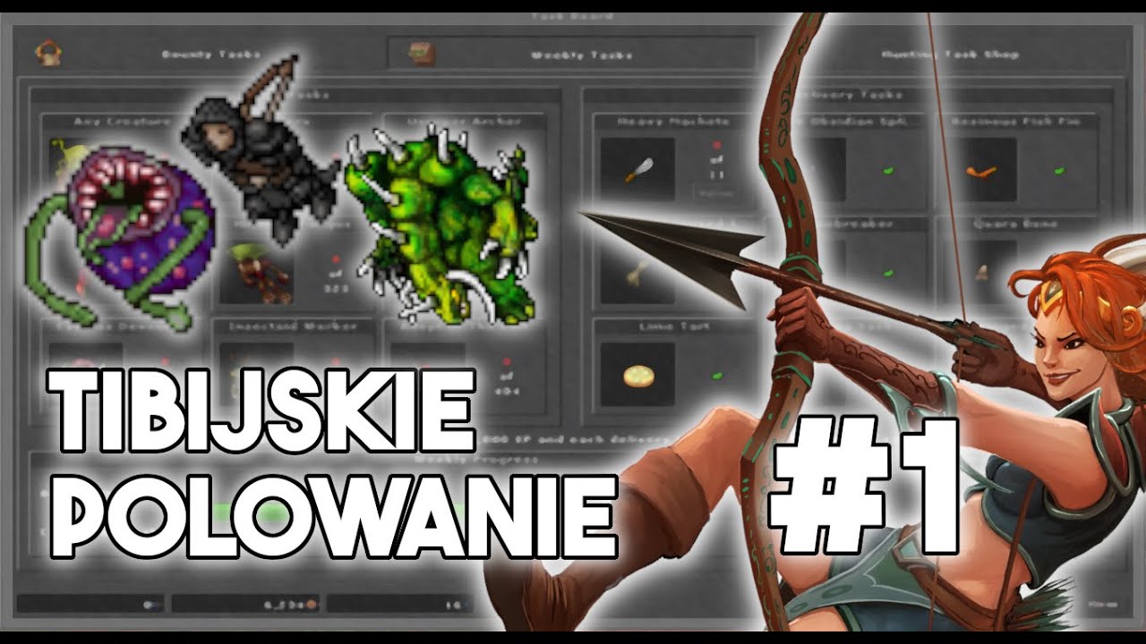 [PL] Tibia - Tibijskie Polowanie | Czas zapolować! #1