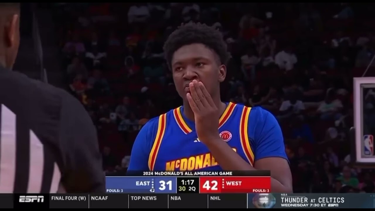Derik Queen McDonald’s All-American Game 2024 HL’s