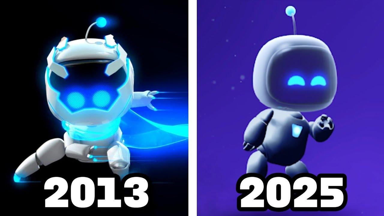Evolution of ASTRO BOT in Video Games (2013-2025)