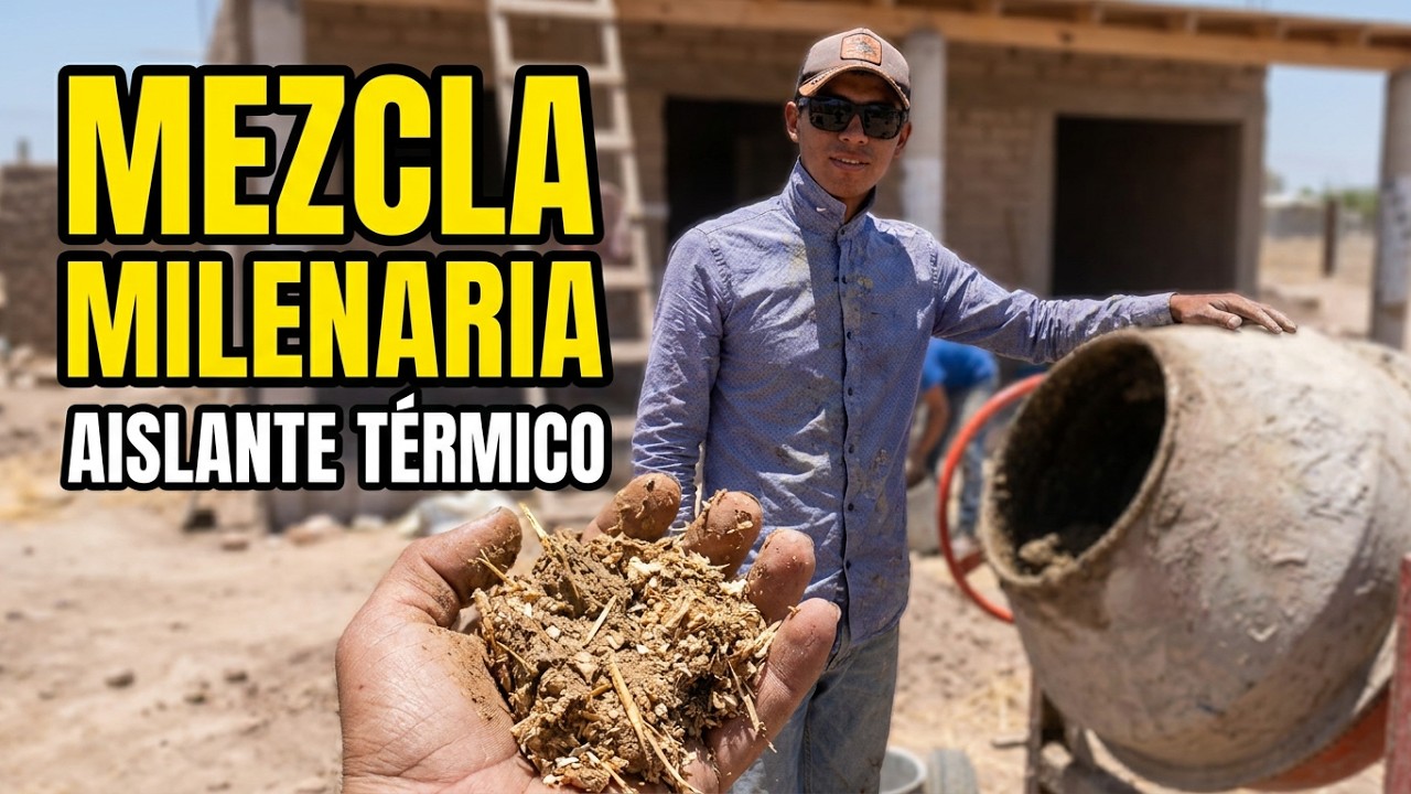 Casa De ADOBE SUPER TERMICA Gracias A Esta Técnica Ancestral🏡