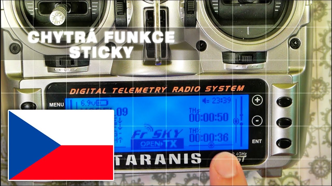 FrSky Taranis / OpenTx Drobky - Chytrá funkce STICKY