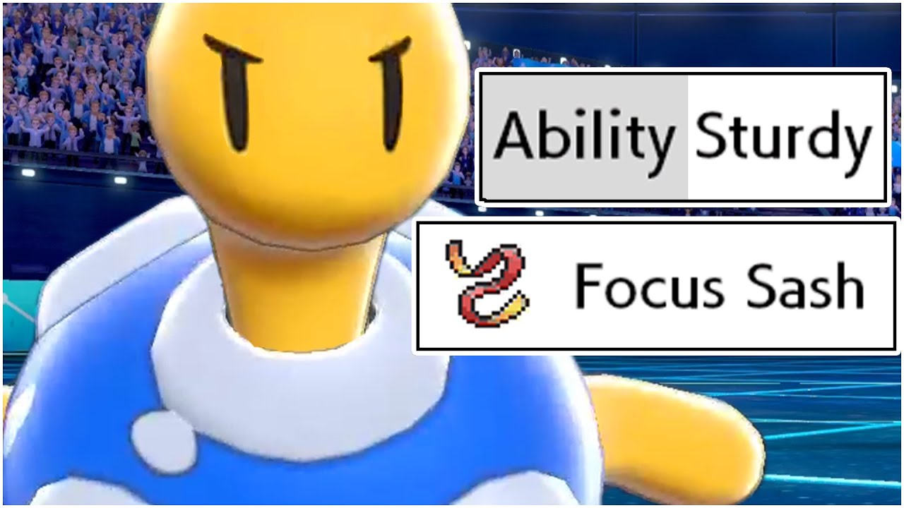 FOCUS SASH POKEMON TEAM! Sturdy Ability Shuckle Moveset