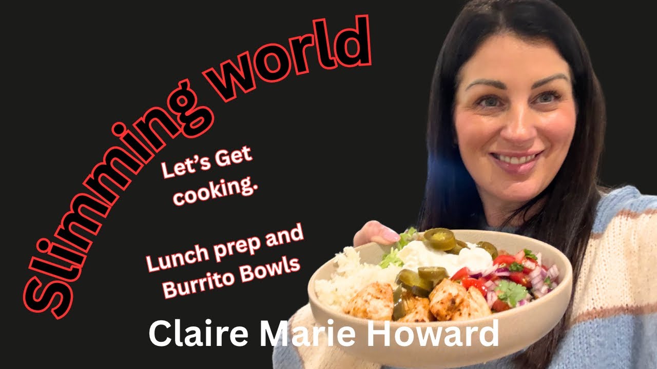 Let’s cook , Burrito Bowls & Lunch Prep / Slimming world vlog #slimmingworld 