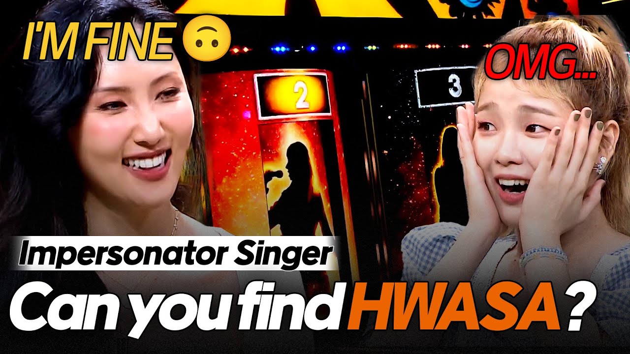 HWASA vs 5 Fake singer💥 Do you know which room she's in?🤣| Hidden Singer 6