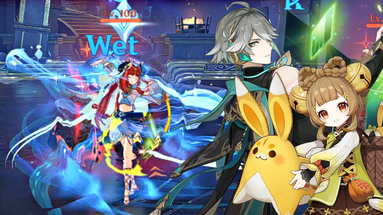 (Alhaitham + Yaoyao) X Nilou = 100% SUICIDE RATE