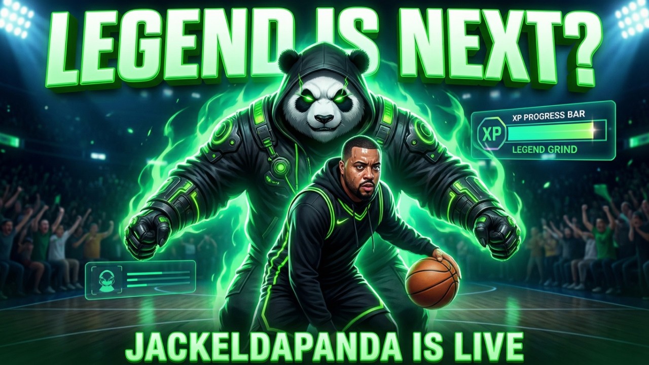 LEGEND IS NEXT?! 😳🐼 JACKELDAPANDA IS LIVE | NBA 2K26 Legend Grind