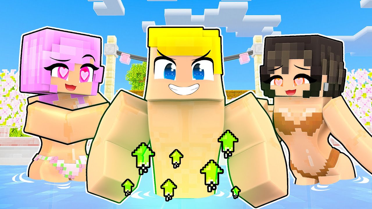 Sbriser è FORTISSIMO nel PISCINA PARTY SOLO RAGAZZE Su Minecraft!