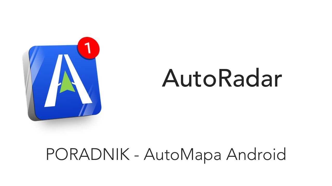 AutoMapa Android - AutoRadar