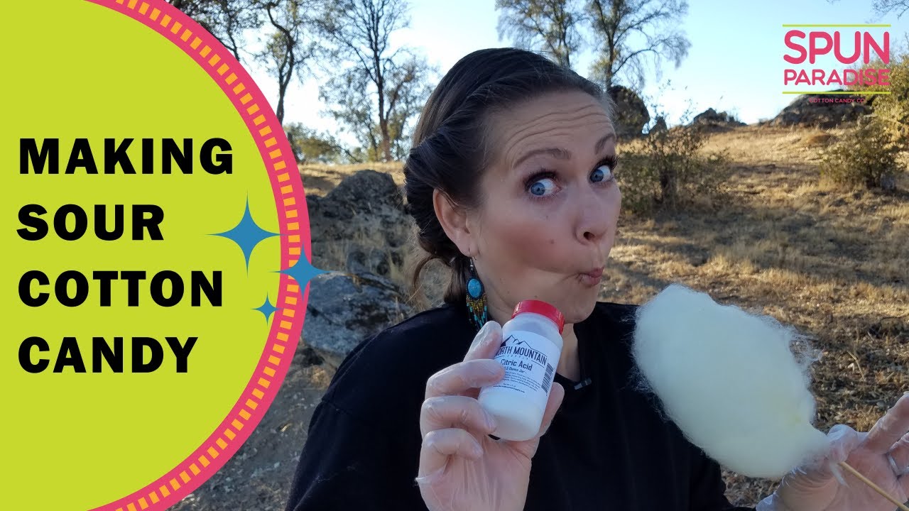 Making Mouth-Watering, Lip Puckering, Sour Cotton Candy