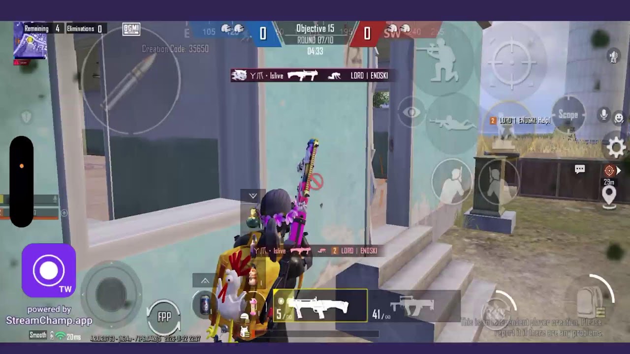 Scrims GamePLay