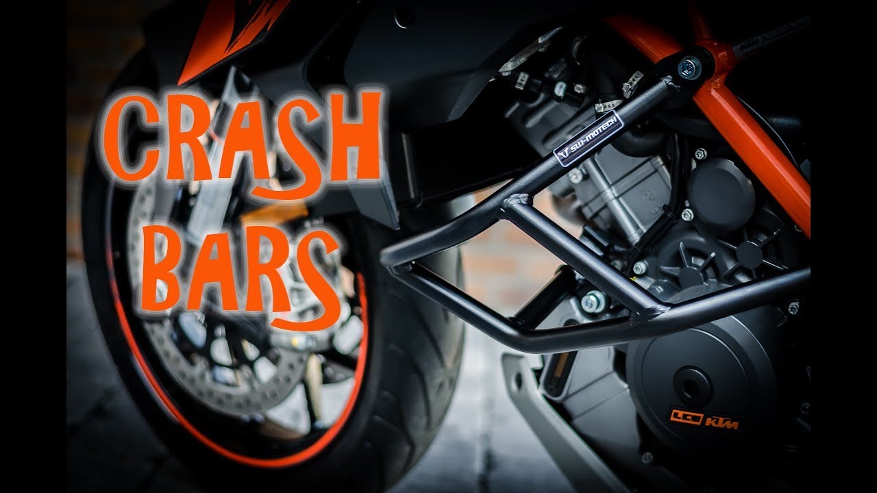 SwMotech Crash Bars and axle Sliders for the KTM Super Duke GT