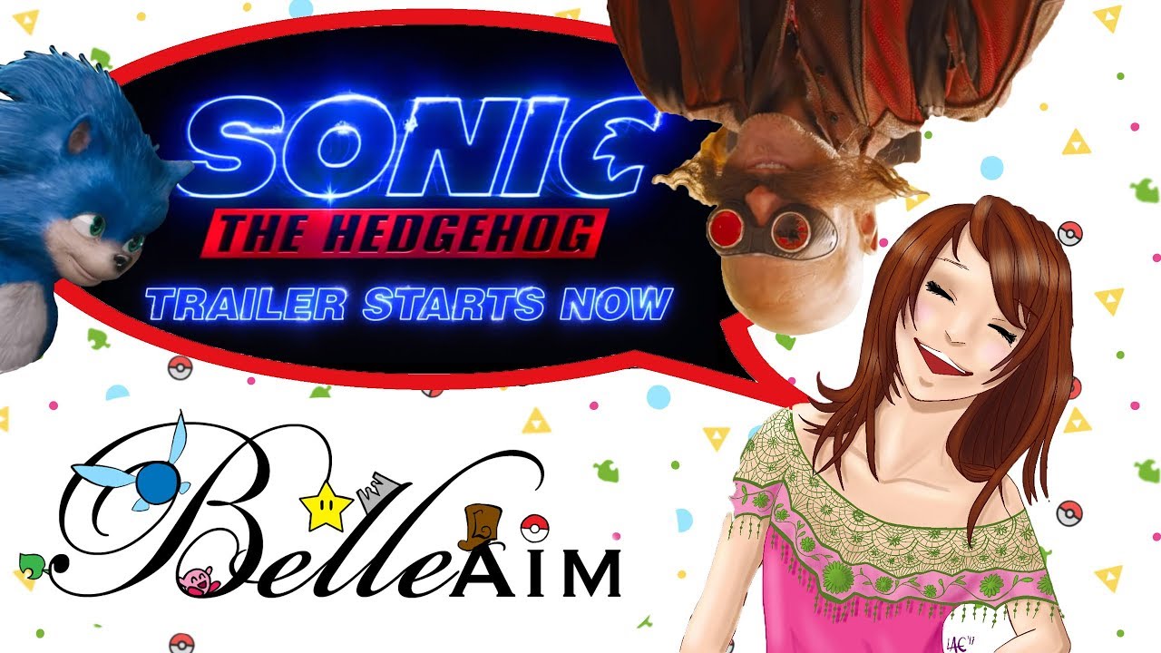 Sonic the Hedgehog Movie - Trailer Live Reaction  4.30.19 Jim Carrey as Eggman!