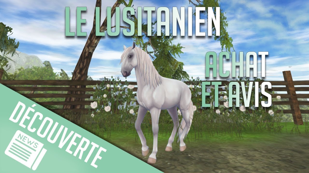 ACHAT DU LUSITANIEN BLANC | Star Stable - SSO