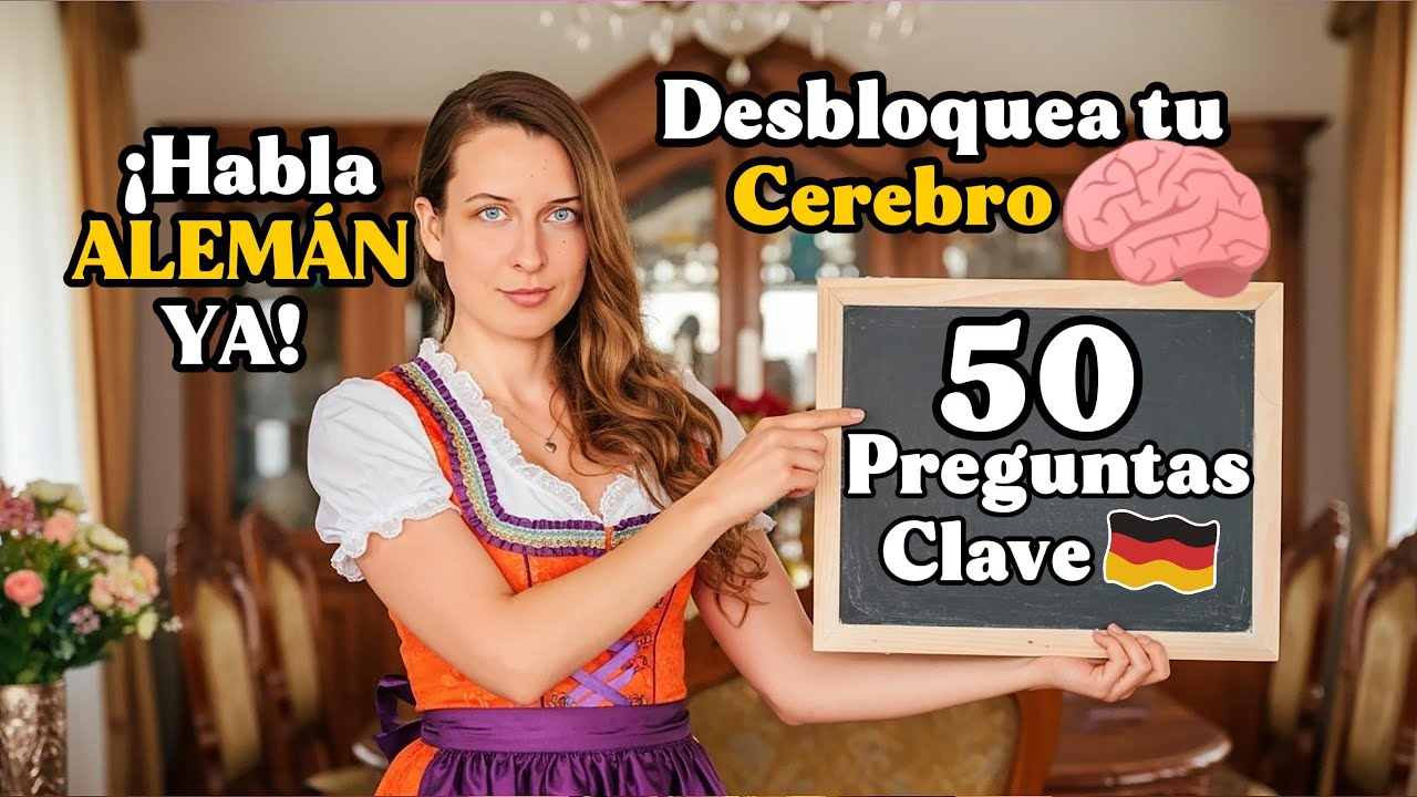 Alemán desde CERO: Hackea tu memoria con estas 50 frases. | Alemán para Principiantes A1