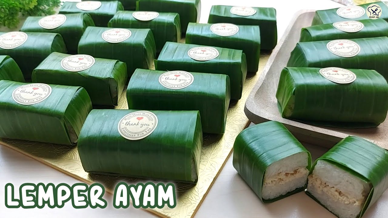 IDE JUALAN JAJANAN PASAR! LEMPER AYAM RICE COOKER ENAK MUDAH DAN PRAKTIS