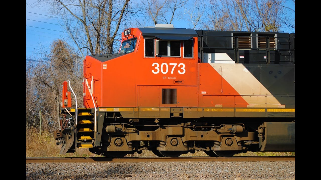 HD: November 2017 Trains w/PRLX, CREX, WC, IC, CN, CSXT, UP, NS, & BNSF
