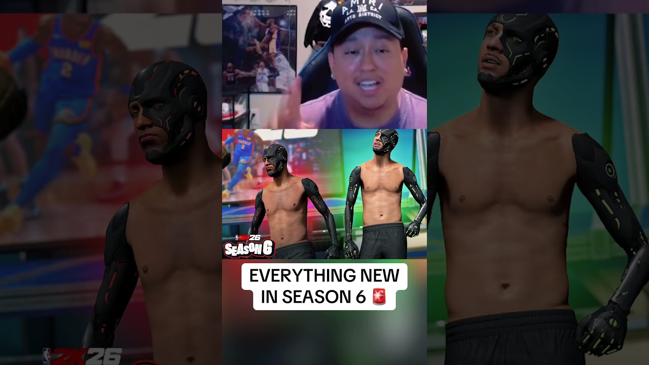 NBA 2K26: ВСЕ НОВОЕ В 6 СЕЗОНЕ ✅ НАГРАДЫ: ТАЛИСМАНЫ, ПАРК, MYTEAM #nba2K26 #nba2k #2k26