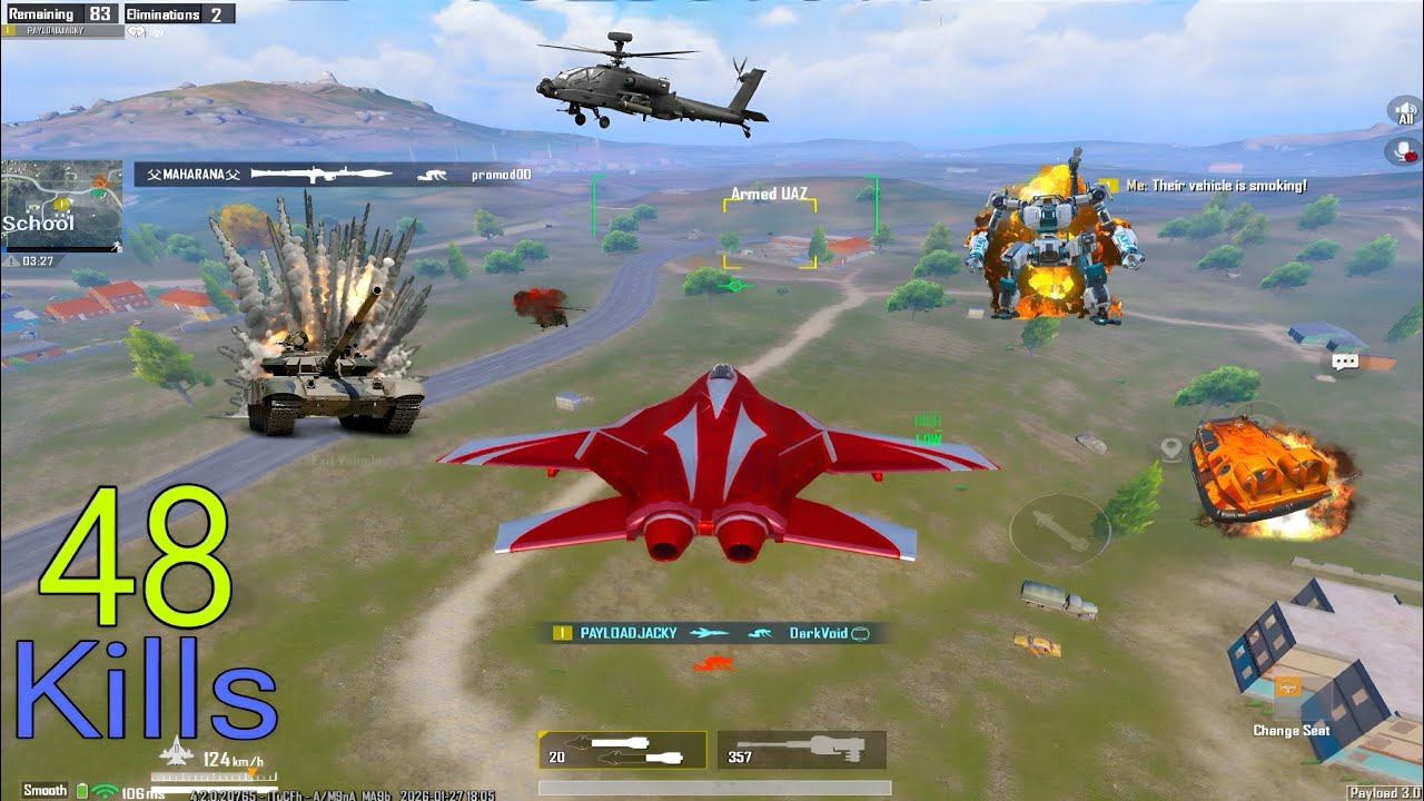 😱M202 + UAV Drone Massive 🔥 Destruction in Payload Mode 3.0 |