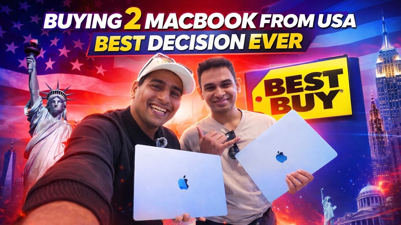 Tech Shopping Madness in USA 🇺🇸 | 2 MacBooks Unboxing