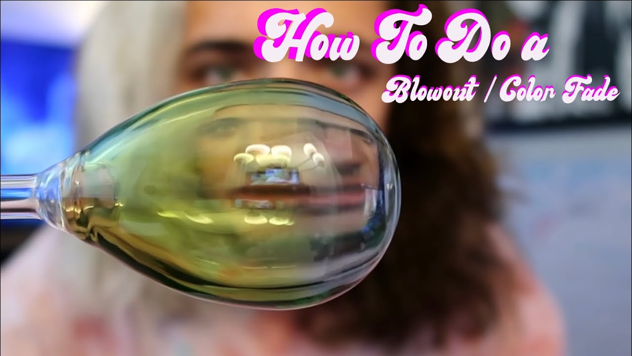 How To Do a Blow out + Fade Two Colors || Powerful Jack