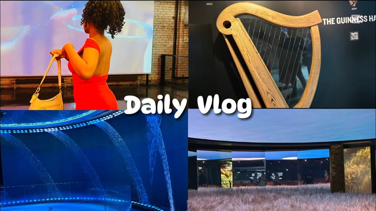 Vlog/ Guinness Storehouse Experience 🤍