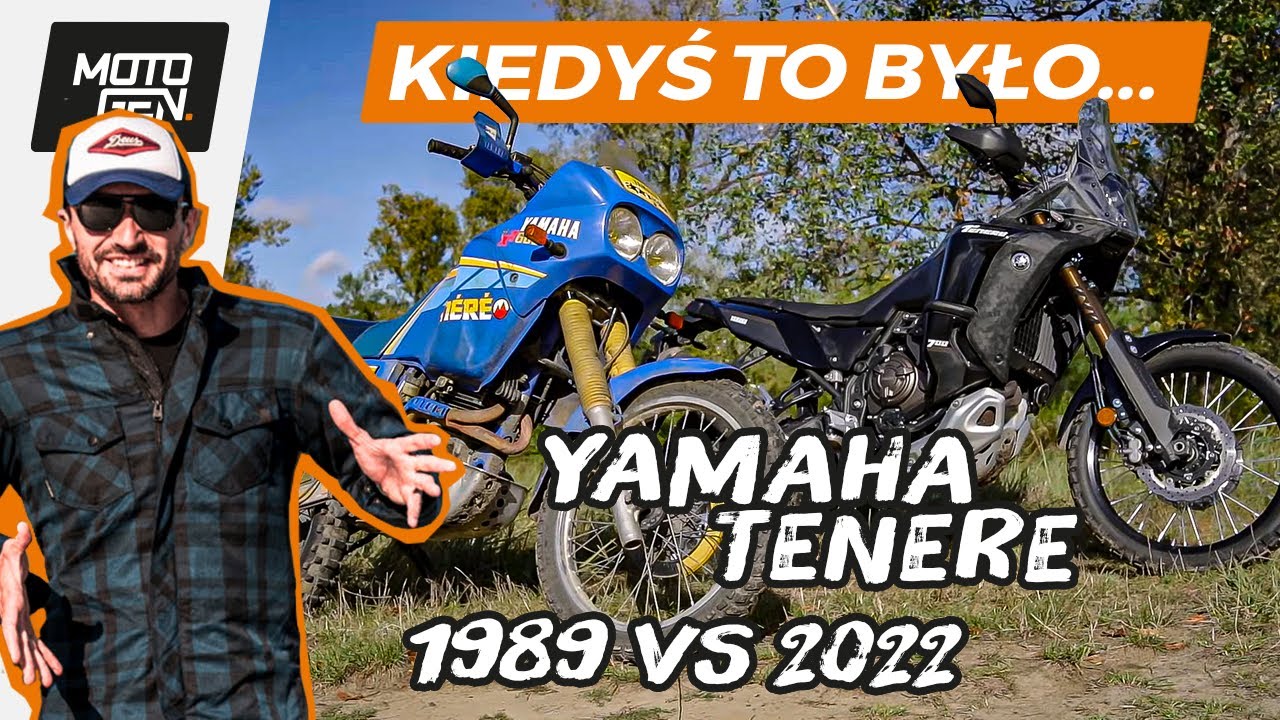 Yamaha Tenere XT 600 (1989) vs Yamaha Tenere 700 World Raid ⚡ Kiedyś to było!