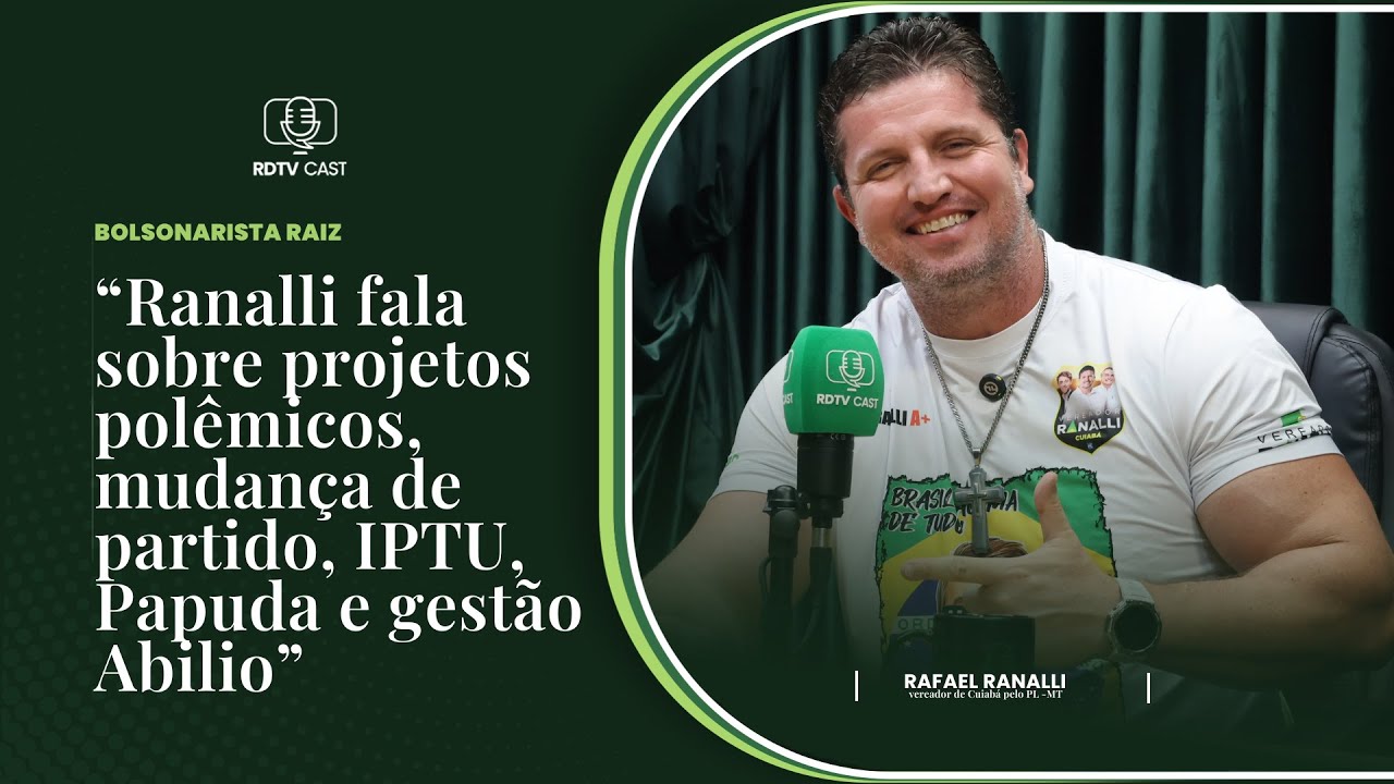 Vereador Ranalli fala sobre projetos polêmicos, votação do IPTU e Bolsonaro na Papuda