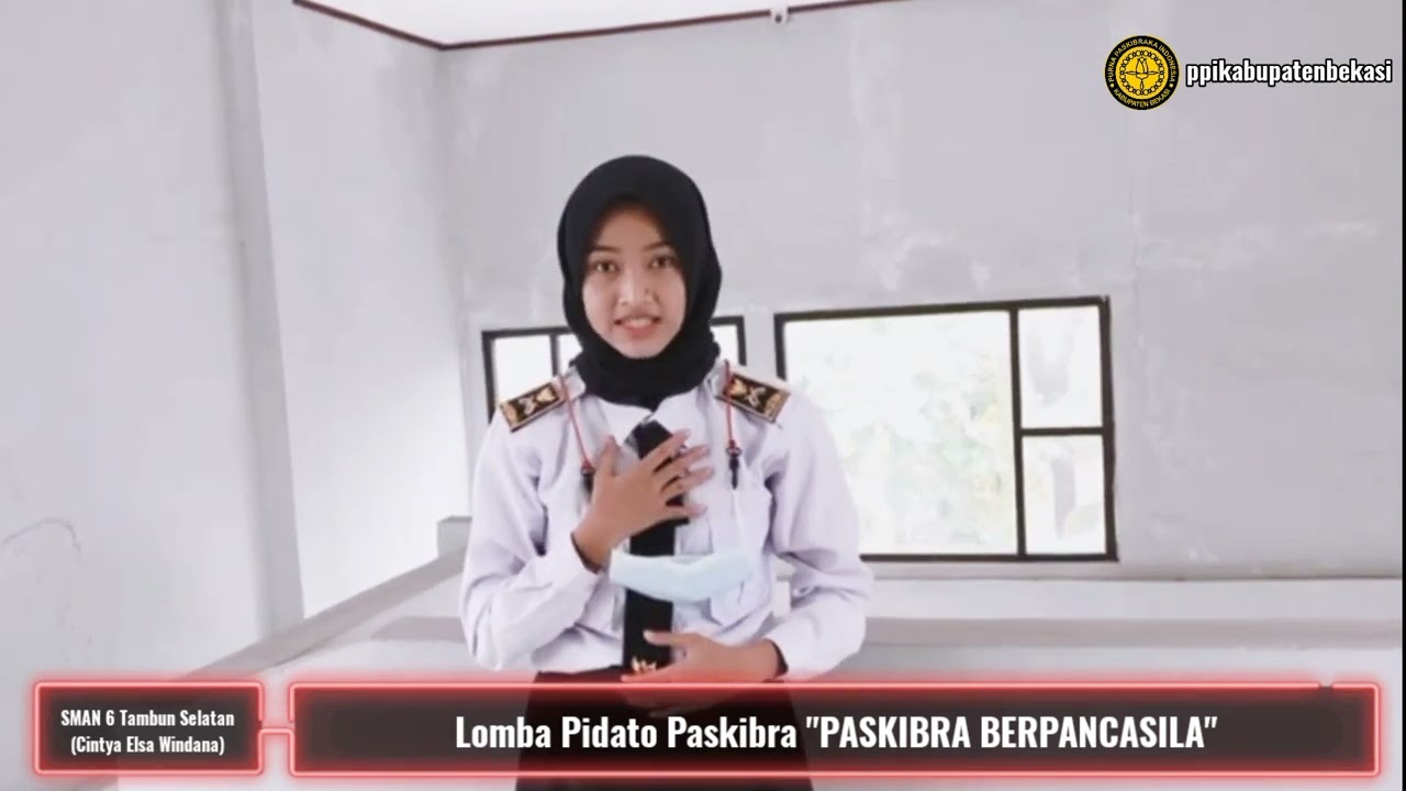 Cintya Elsa Windana SMAN 6 Tambun Selatan | Lomba Pidato Paskibra 